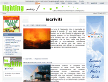 Tablet Screenshot of lightingnow.net