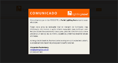 Desktop Screenshot of lightingnow.com.br